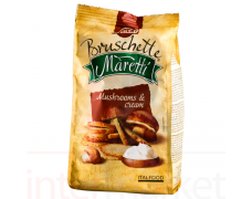 Duonos traškučiai Bruschette Maretti grybų ir grietinėlės skonio 70g